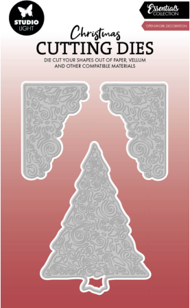 Studio Light Openwork Decoration Christmas Essentials Cutting Dies