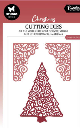 Preview: Studio Light Openwork Decoration Christmas Essentials Cutting Dies