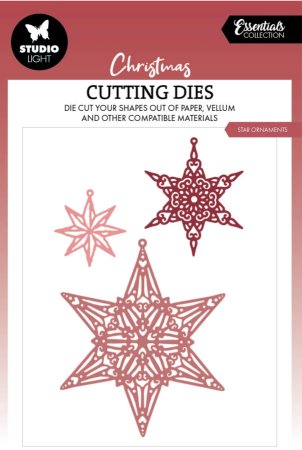 Preview: Studio Light Star Ornaments Christmas Essentials Cutting Dies
