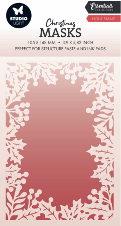 Studio Light Holly Frame Christmas Essentials Mask