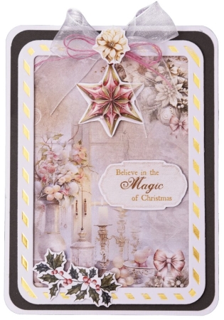 Preview: Studio Light Romantic Christmas A4 Die-cut Designer Paper Pad