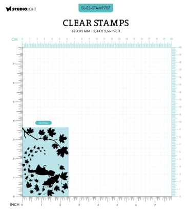 Preview: Studio Light Clear Stamps Transparente Stempel Autumn Silhouette