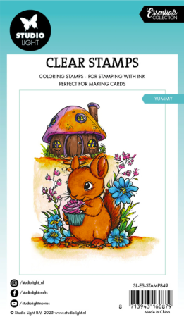 Preview: Studio Light Yummy Essentials Coloring Clear Stamp