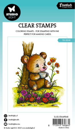 Preview: Studio Light Tea Bear Essentials Coloring Clear Stamp