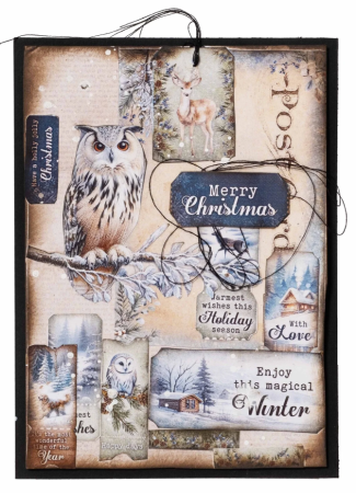 Preview: Studio Light A7 Essentials Mini Paper Pad Winter Wonderland