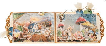 Preview: Studio Light Charming Autumn Paper Elements Labels, Images & Animal Heads