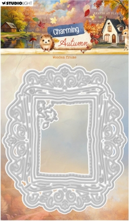 Studio Light Charming Autumn Cutting Die Wooden Frame