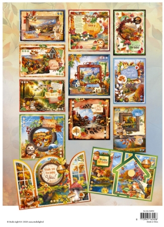 Preview: Studio Light Charming Autumn Card Making Pad