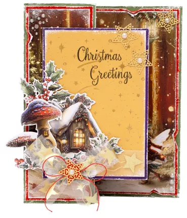 Studio Light A5 Christmas Die-Cut Paper Pad Fairy Christmas