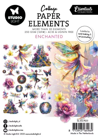 Studio Light Enchanted Collage Paper Elements