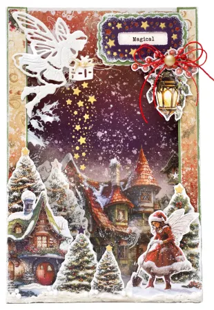 Preview: Studio Light Acetate Sheets A5 Fairy Christmas