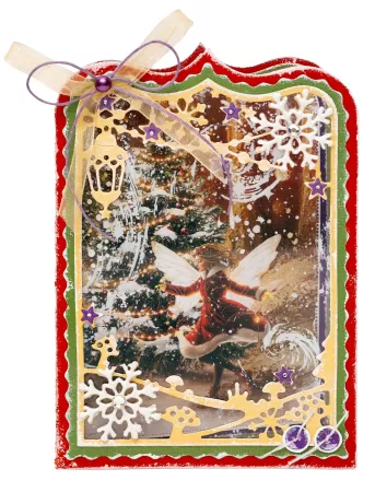 Preview: Studio Light Acetate Sheets A5 Fairy Christmas
