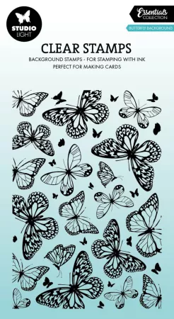 Studio Light Clear Stamp Butterfly Background Essentials