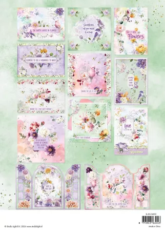 Preview: Studio Light Card Making Paper Pad Blooming Flowers