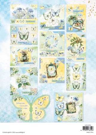 Preview: Studio Light Card Making Paper Pad Spring Wings
