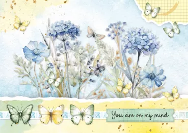 Preview: Studio Light Card Making Paper Pad Spring Wings