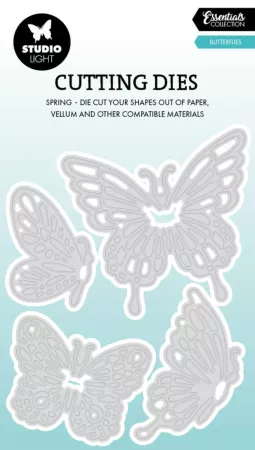 Studio Light Essentials Cutting Dies Stanzschablonen Butterflies