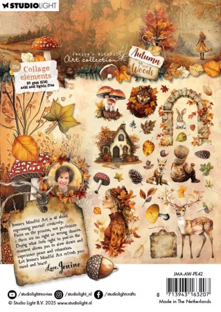 Studio Light Autumn in the Woods Collage Paper