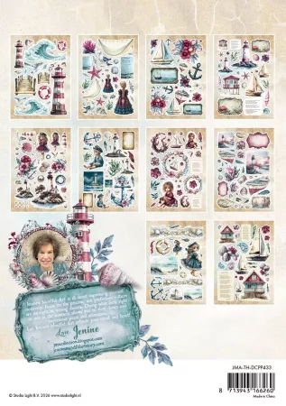 Preview: Studio Light Tide of Hope Die-Cut Paper Christmas Blush