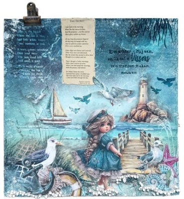 Preview: Studio Light Tide of Hope Collage Paper Background & Elements