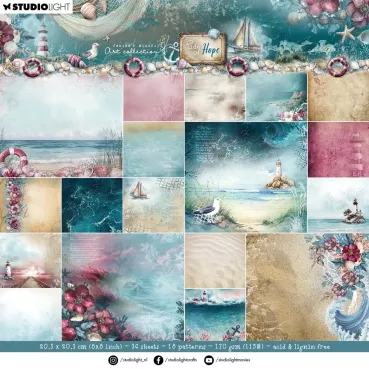 Studio Light Tide of Hope Designer Paper Backgrounds