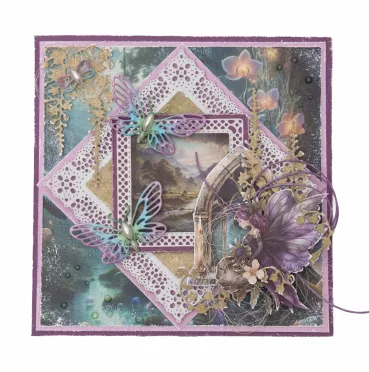Preview: Studio Light Enchanted Fairytale Cutting Dies Lace Frames Square