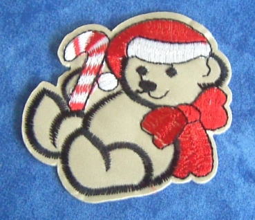 Applikation Teddy 7 x 6,5 cm