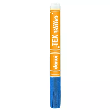 Darwi Tex Glitter Marker blau