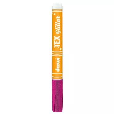 Darwi Tex Glitter Marker karminrot