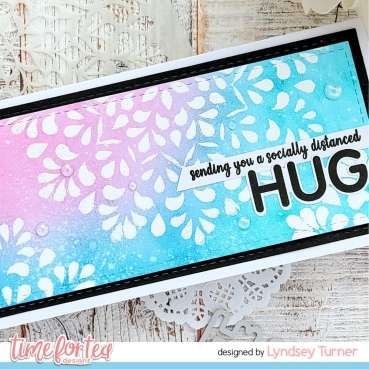 Preview: Time For Tea Spring Mandala Stencil Schablone