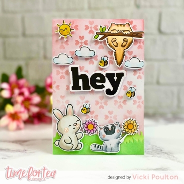 Preview: Time For Tea Designs Movie Star Stencil Schablone