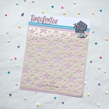 Time For Tea Designs Movie Star Stencil Schablone