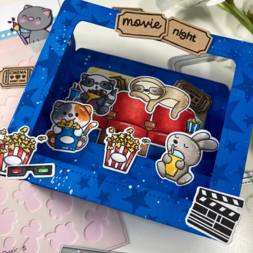 Preview: Time For Tea Designs Movie Star Stencil Schablone