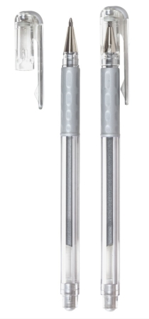 Pentel Tintenroller Hybrid-Gel silber