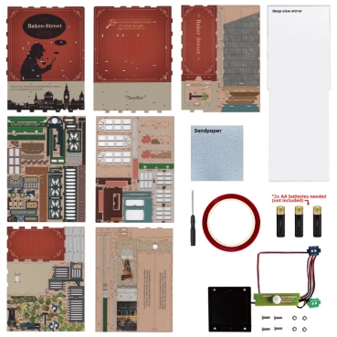 Preview: TONECHEER DIY Book Nook / Diorama Baker Street