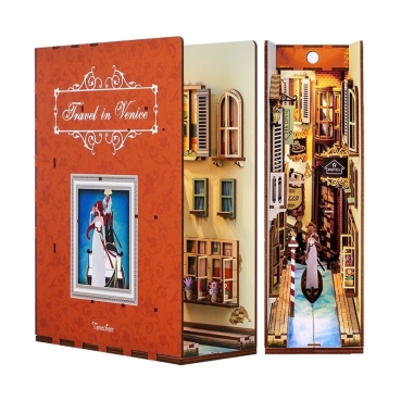 TONECHEER DIY Book Nook / Diorama Travel in Venice