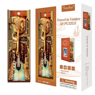 Preview: TONECHEER DIY Book Nook / Diorama Travel in Venice