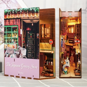 TONECHEER DIY Book Nook / Diorama Japanese Grocery Store