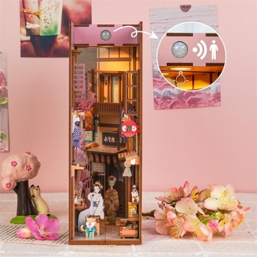 TONECHEER DIY Book Nook / Diorama Japanese Grocery Store