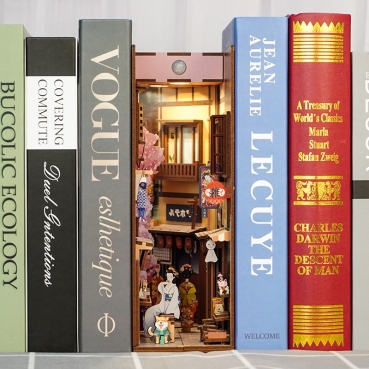 TONECHEER DIY Book Nook / Diorama Japanese Grocery Store