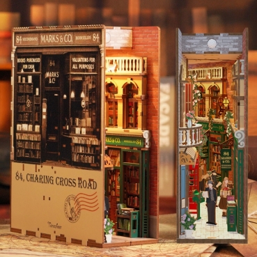 TONECHEER DIY Book Nook / Diorama 84 Charing Cross Road