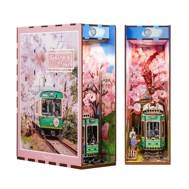 TONECHEER DIY Book Nook / Diorama Sakura's Travel