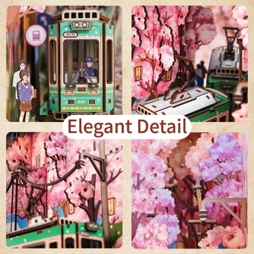 Preview: TONECHEER DIY Book Nook / Diorama Sakura's Travel