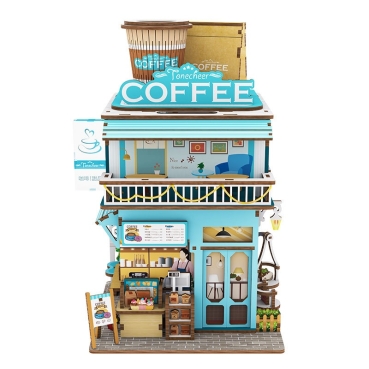 TONECHEER DIY Magic Box Cape Coffee Shop