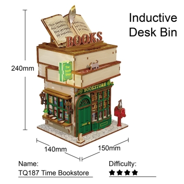Preview: TONECHEER DIY Magic Box Time Bookstore