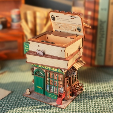Preview: TONECHEER DIY Magic Box Time Bookstore