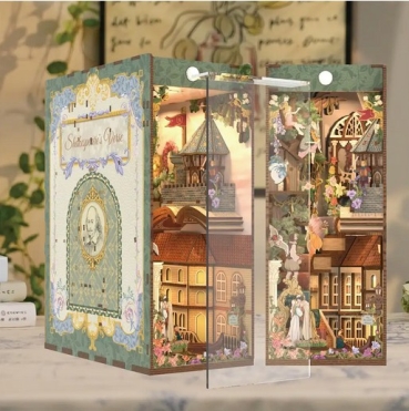 Preview: TONECHEER DIY Book Nook / Diorama Shakespeare's Verse