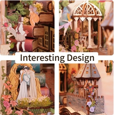 Preview: TONECHEER DIY Book Nook / Diorama Shakespeare's Verse