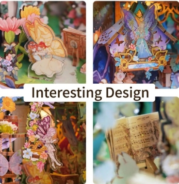 Preview: TONECHEER DIY Book Nook / Diorama Midsummer Night's Dream