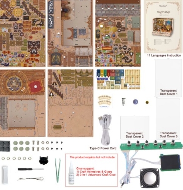 Preview: TONECHEER DIY House Magic Shop